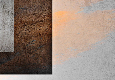 Канва - Прямоугольник - оранжевый и серый, 144061 G-ART