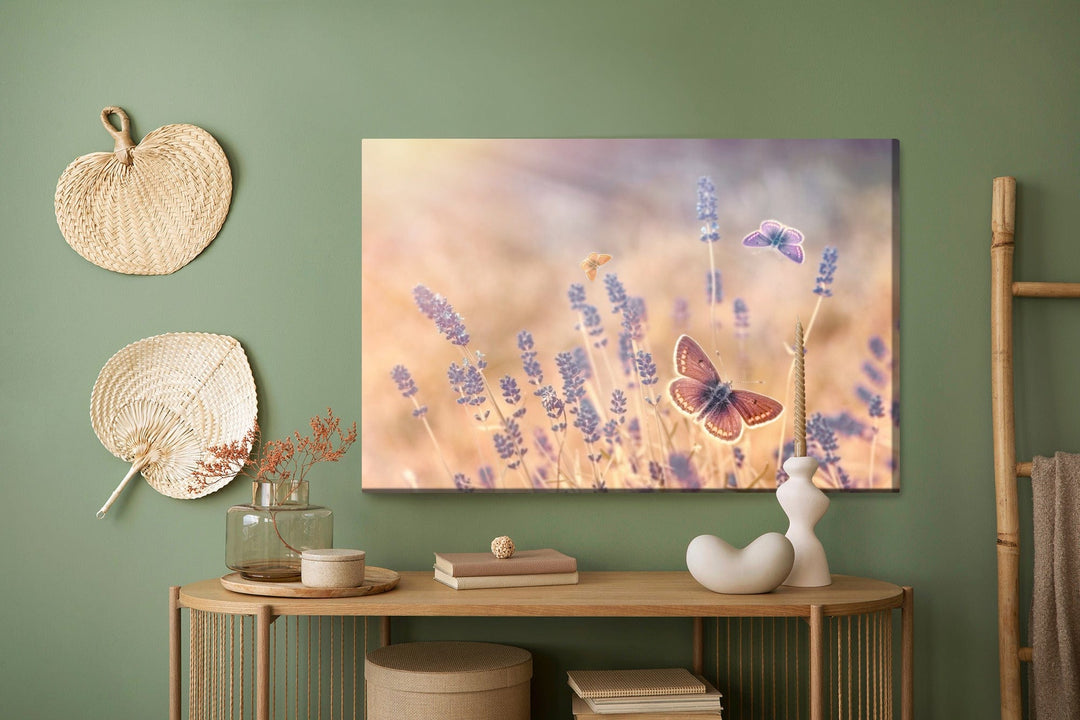 Kanva - Tauriņi lavandas laukā X-ART