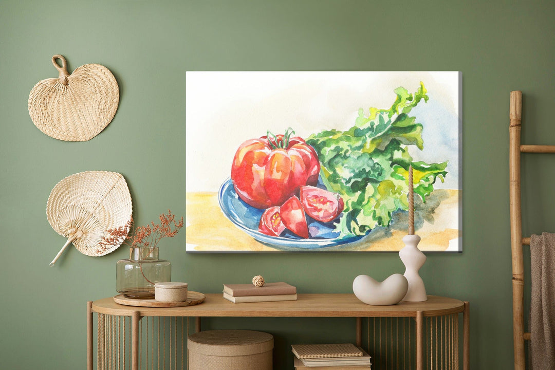 Kanva - Tomāts ar salātiem, N-661 X-ART