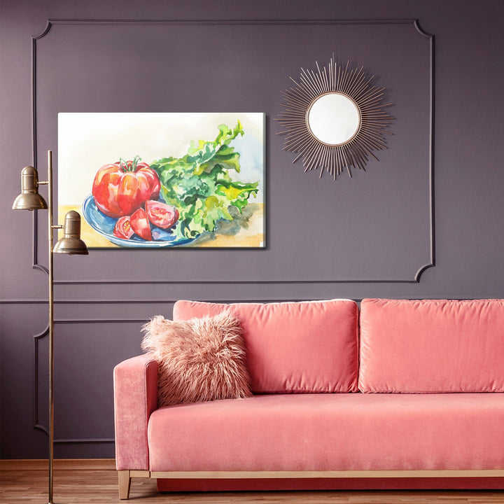 Kanva - Tomāts ar salātiem, N-661 X-ART