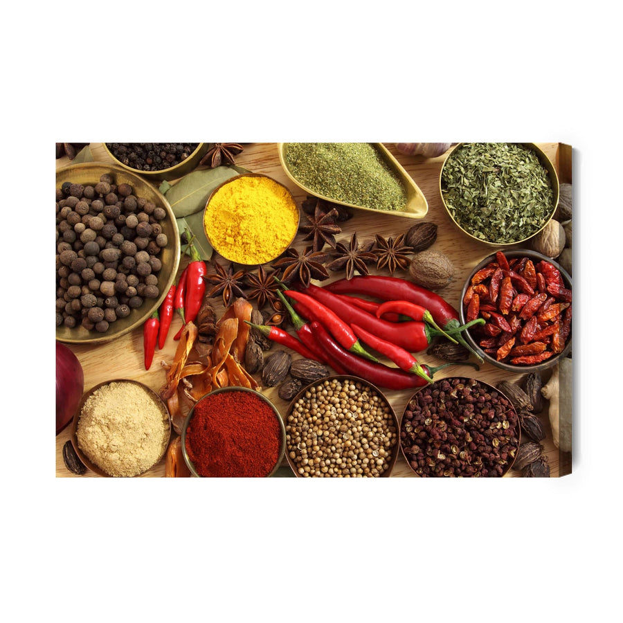 Kanva - Trauki ar garšvielām un zaļumiem, N-696 X-ART