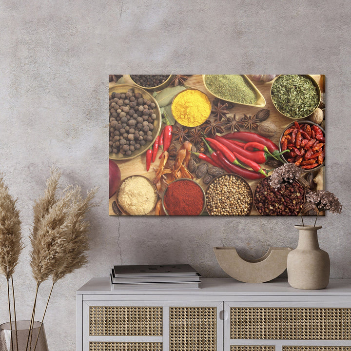 Kanva - Trauki ar garšvielām un zaļumiem, N-696 X-ART