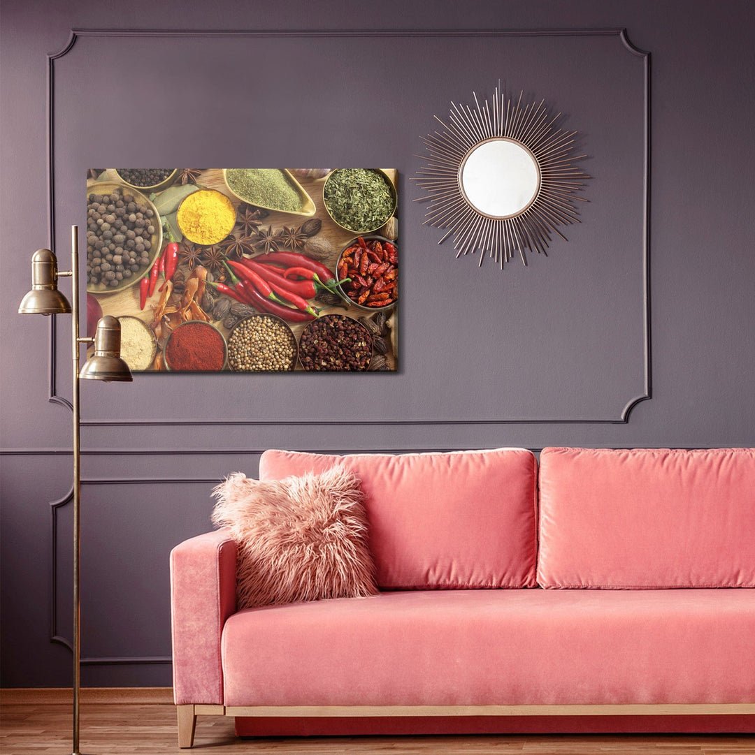 Kanva - Trauki ar garšvielām un zaļumiem, N-696 X-ART