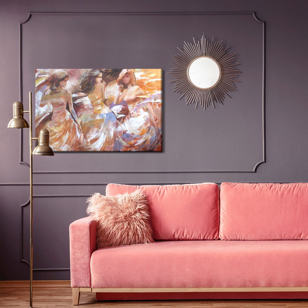 Kanva - Trīs jaunas sievietes, N-927 X-ART