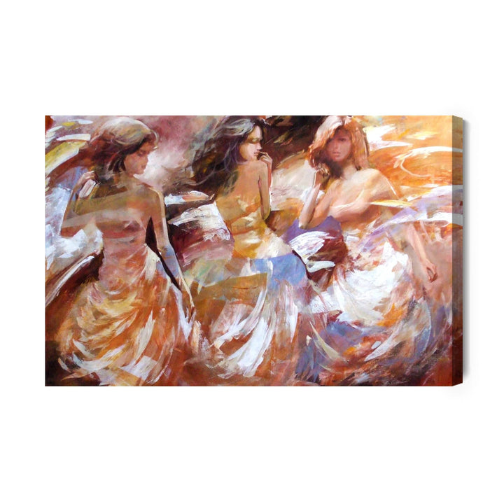 Kanva - Trīs jaunas sievietes, N-927 X-ART