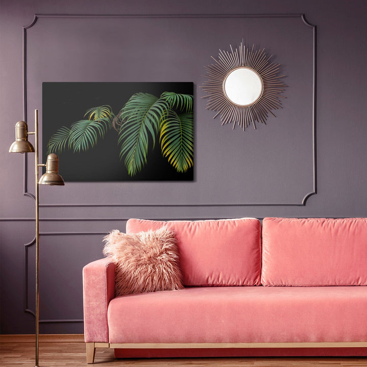 Kanva - Tropu palmu lapas, N-1610 X-ART