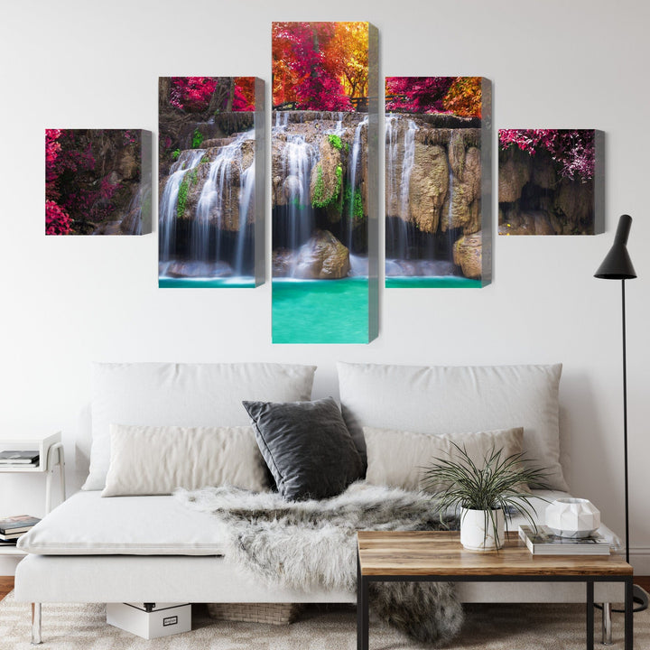 Kanva - Ūdenskritums dziļā mežā, N-3251 X-ART