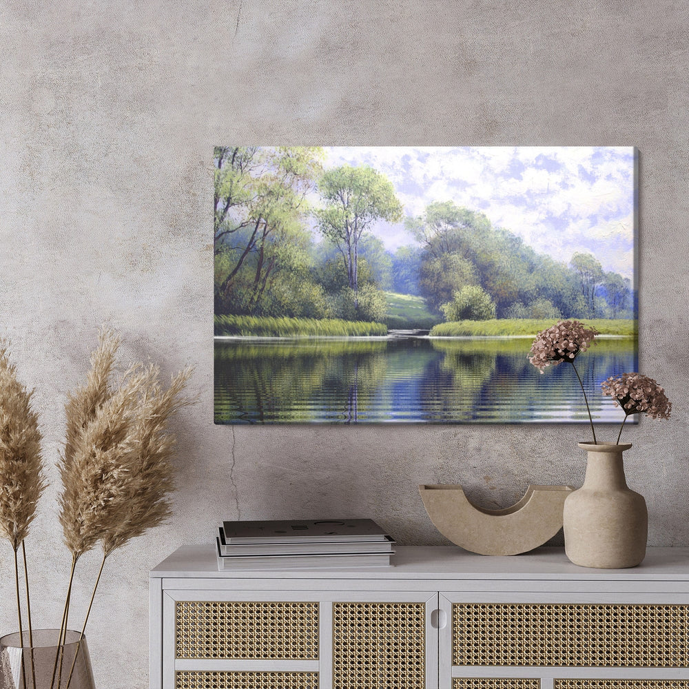 Kanva - Upe meža fonā, N-1222 X-ART