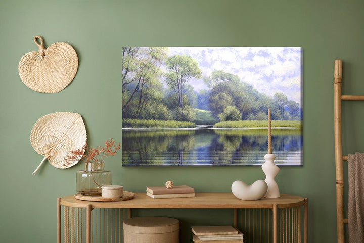 Kanva - Upe meža fonā, N-1222 X-ART