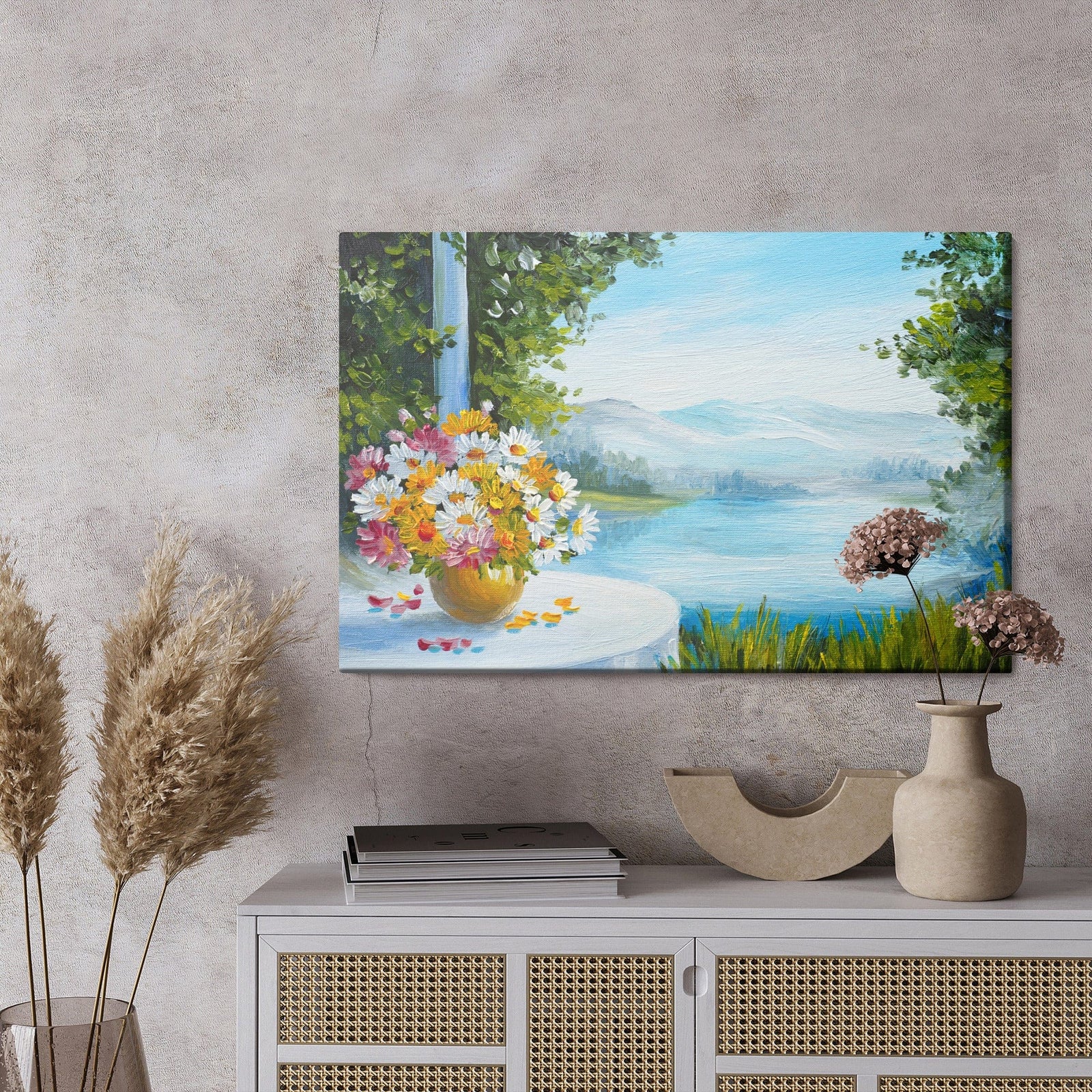 Kanva - Vasaras ainava ar jūru, N-538 X-ART