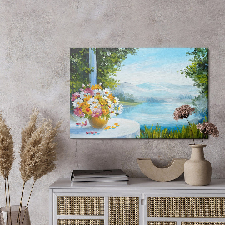 Kanva - Vasaras ainava ar jūru, N-538 X-ART