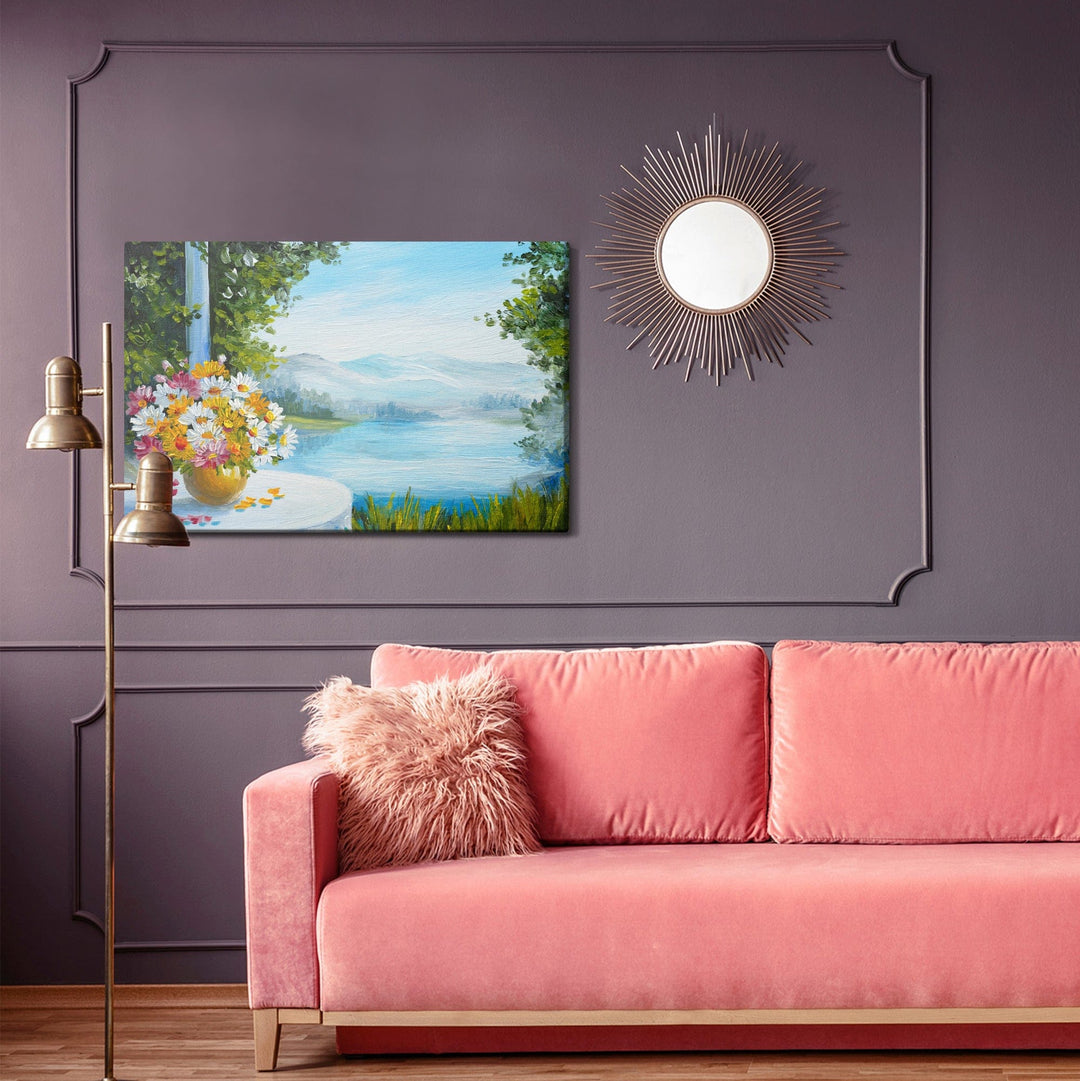 Kanva - Vasaras ainava ar jūru, N-538 X-ART