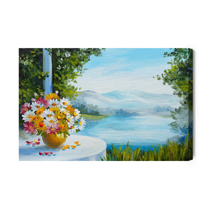 Kanva - Vasaras ainava ar jūru, N-538 X-ART