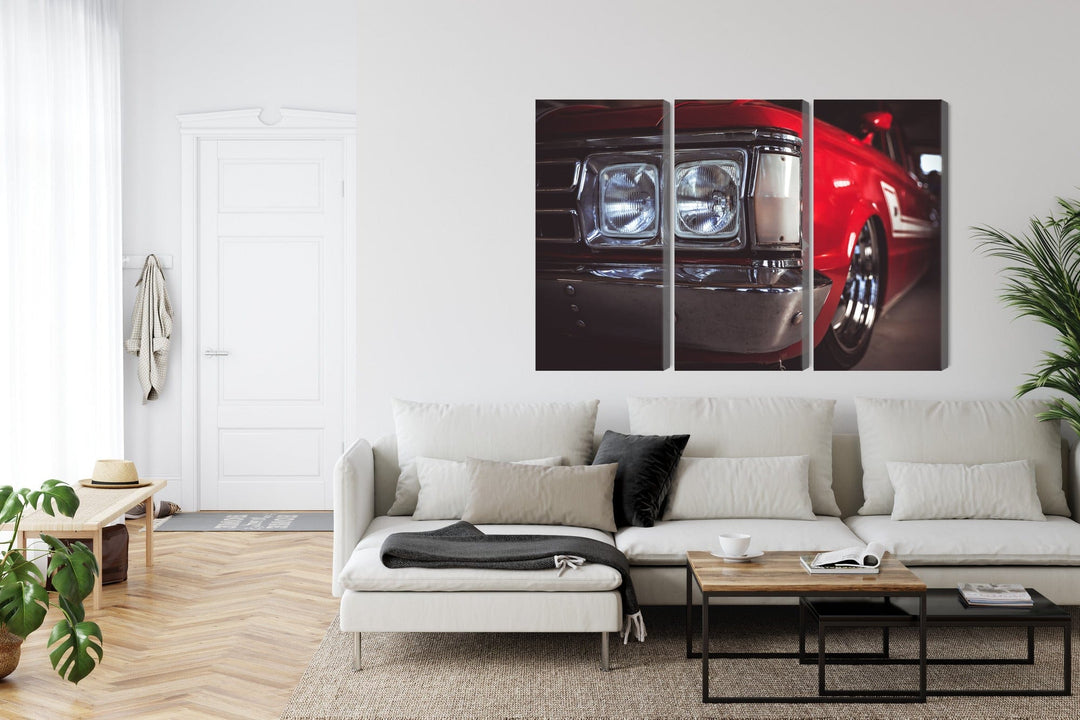 Kanva - Vecā automašīnas lukturis, N-3452 X-ART