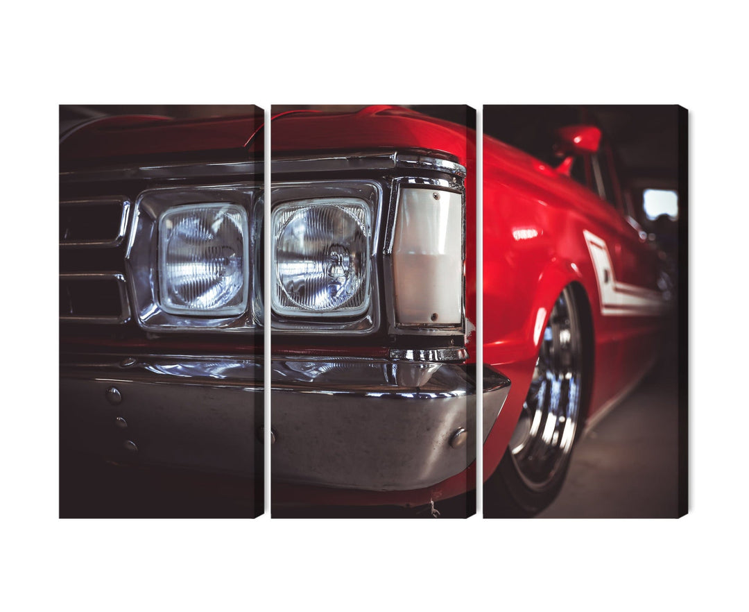 Kanva - Vecā automašīnas lukturis, N-3452 X-ART