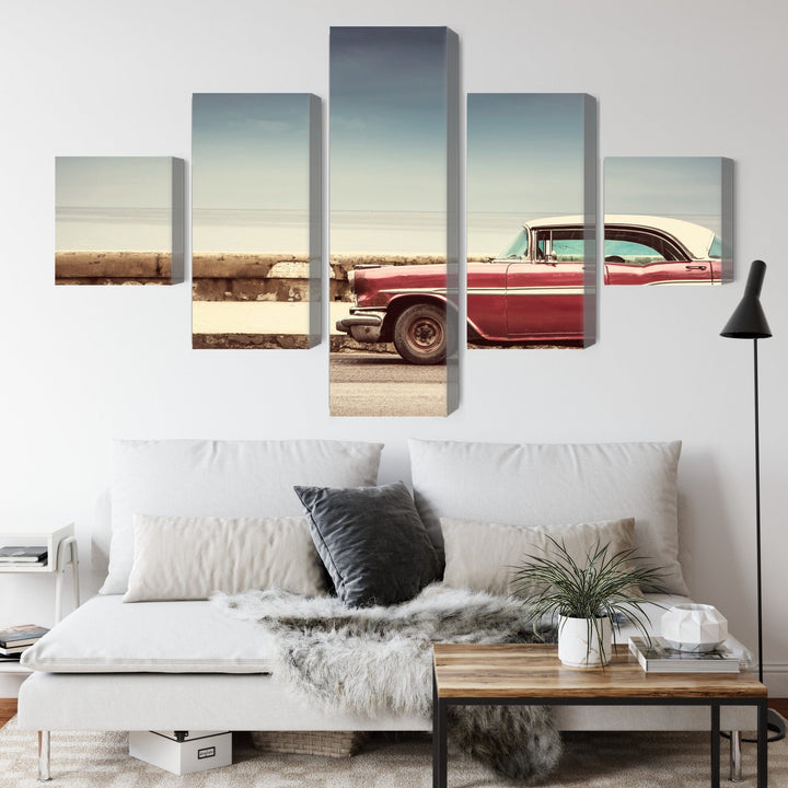 Kanva - Vecs amerikāņu retro auto, N-3281 X-ART