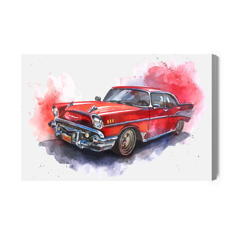 Kanva - Vecs auto akvarelī, N-445 X-ART