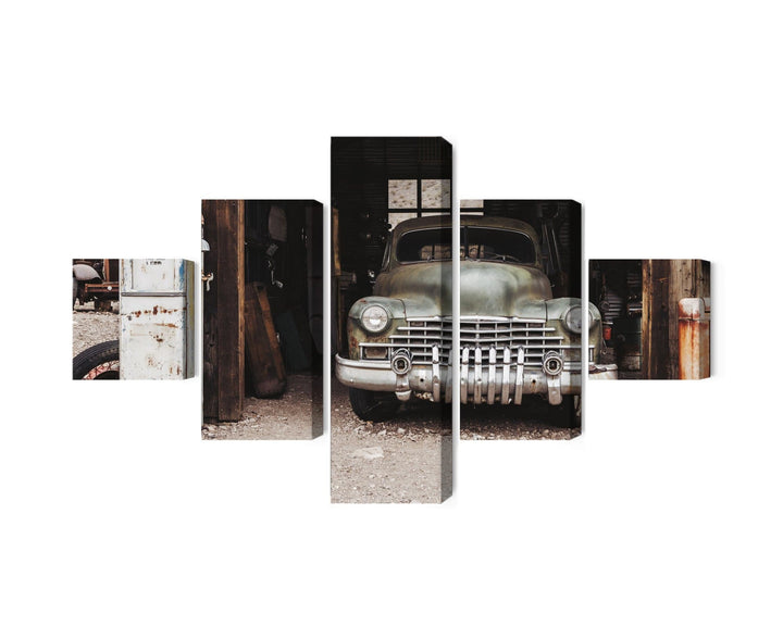 Kanva - Vecs auto vintāžas stilā, N-3421 X-ART