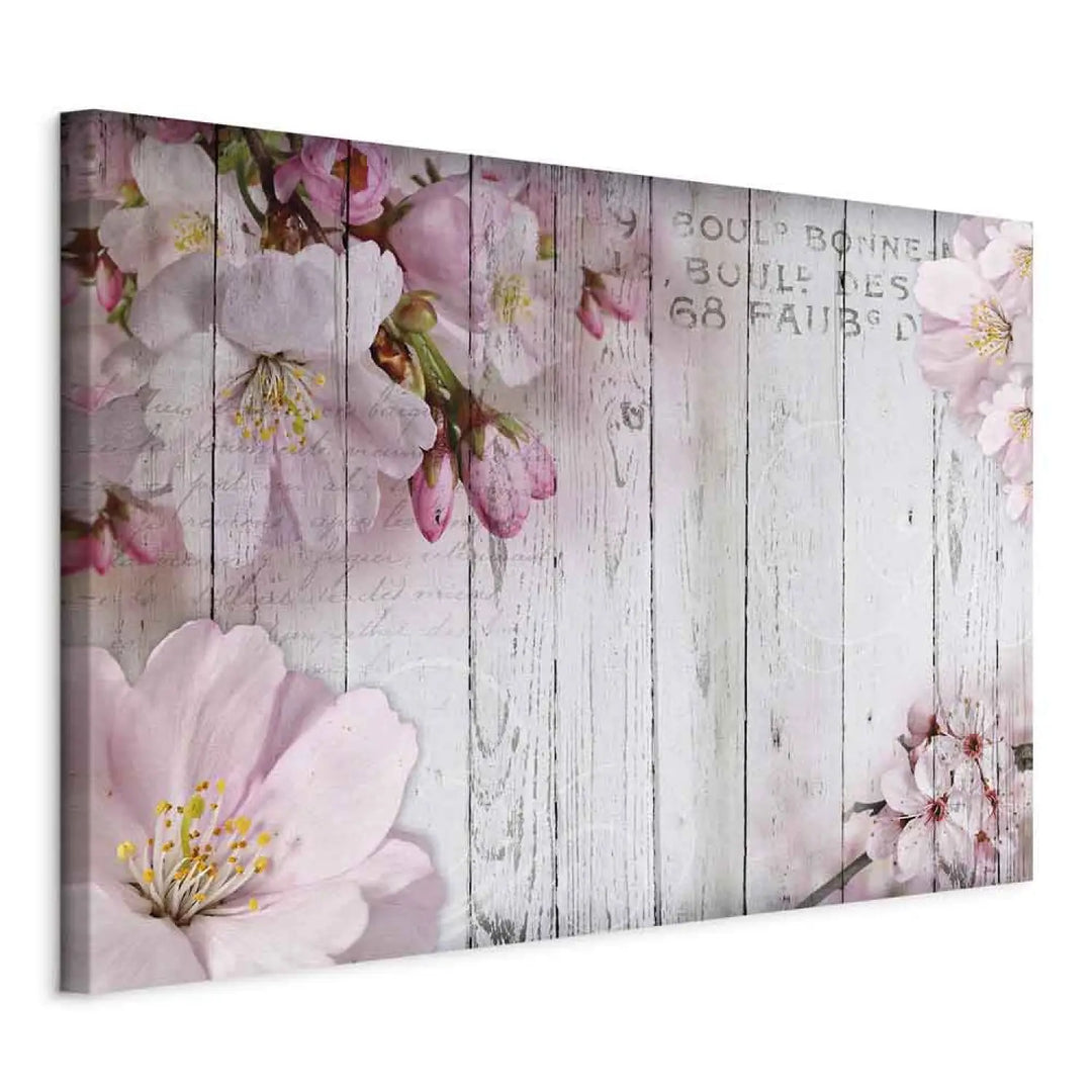 Seinapildid Lilled puidust laudadel (x 1)