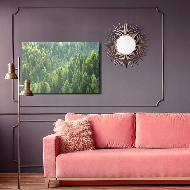 Kanva - Zaļš skujkoku mežs, N-1194 X-ART