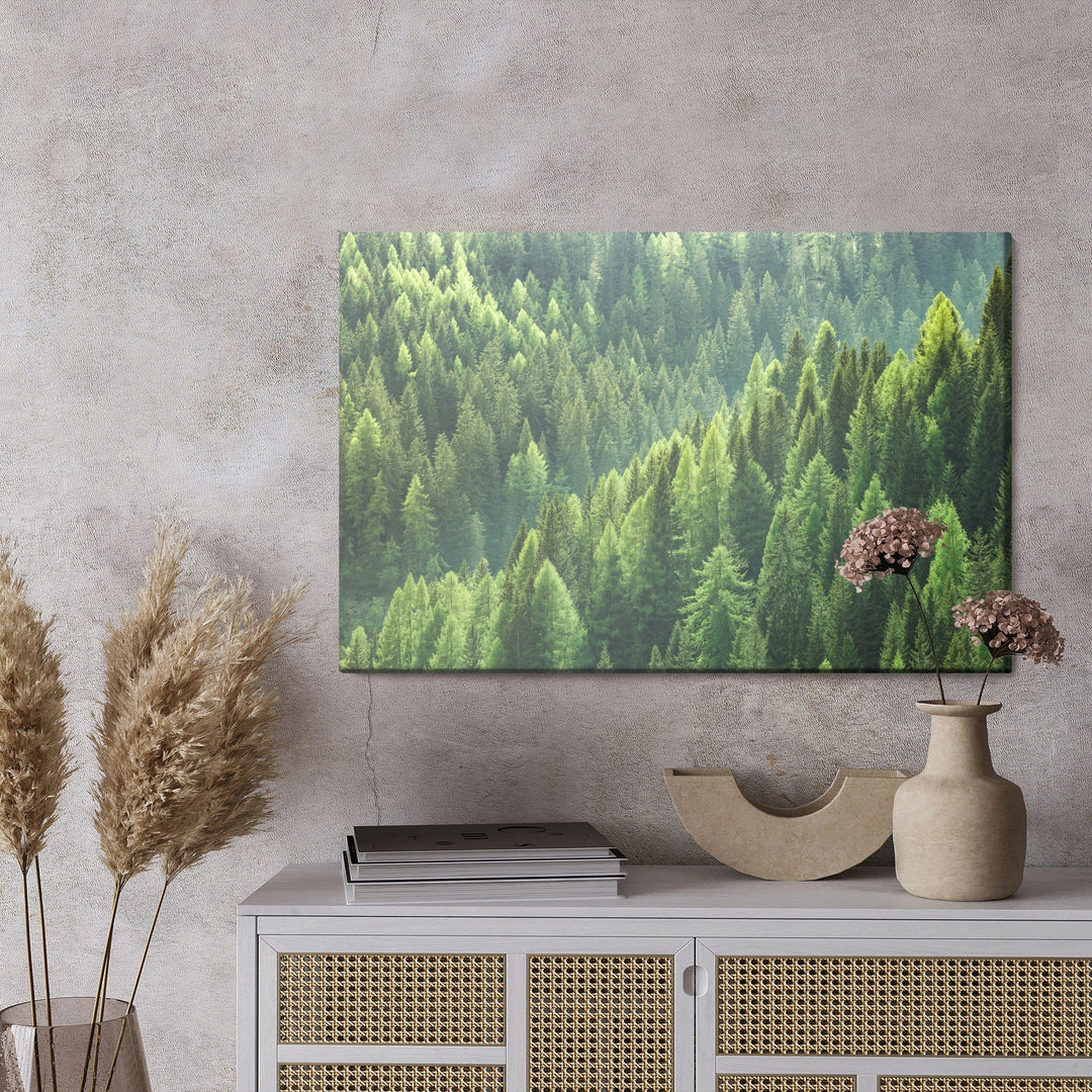 Kanva - Zaļš skujkoku mežs, N-1194 X-ART