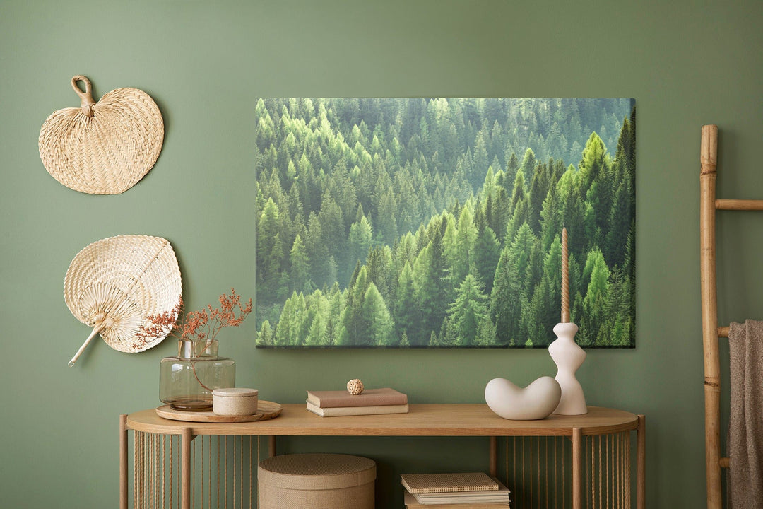 Kanva - Zaļš skujkoku mežs, N-1194 X-ART