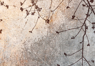Canva - twigs with flowers on grey background, 151455 G-ART.