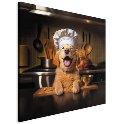 Kanva - Zelta retrīvers - jautrs suns pavāra lomā, 150253 G-ART