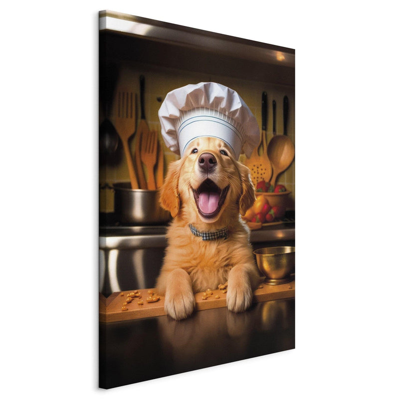 Kanva - Zelta retrīvers - jautrs suns pavāra lomā, 150265 G-ART