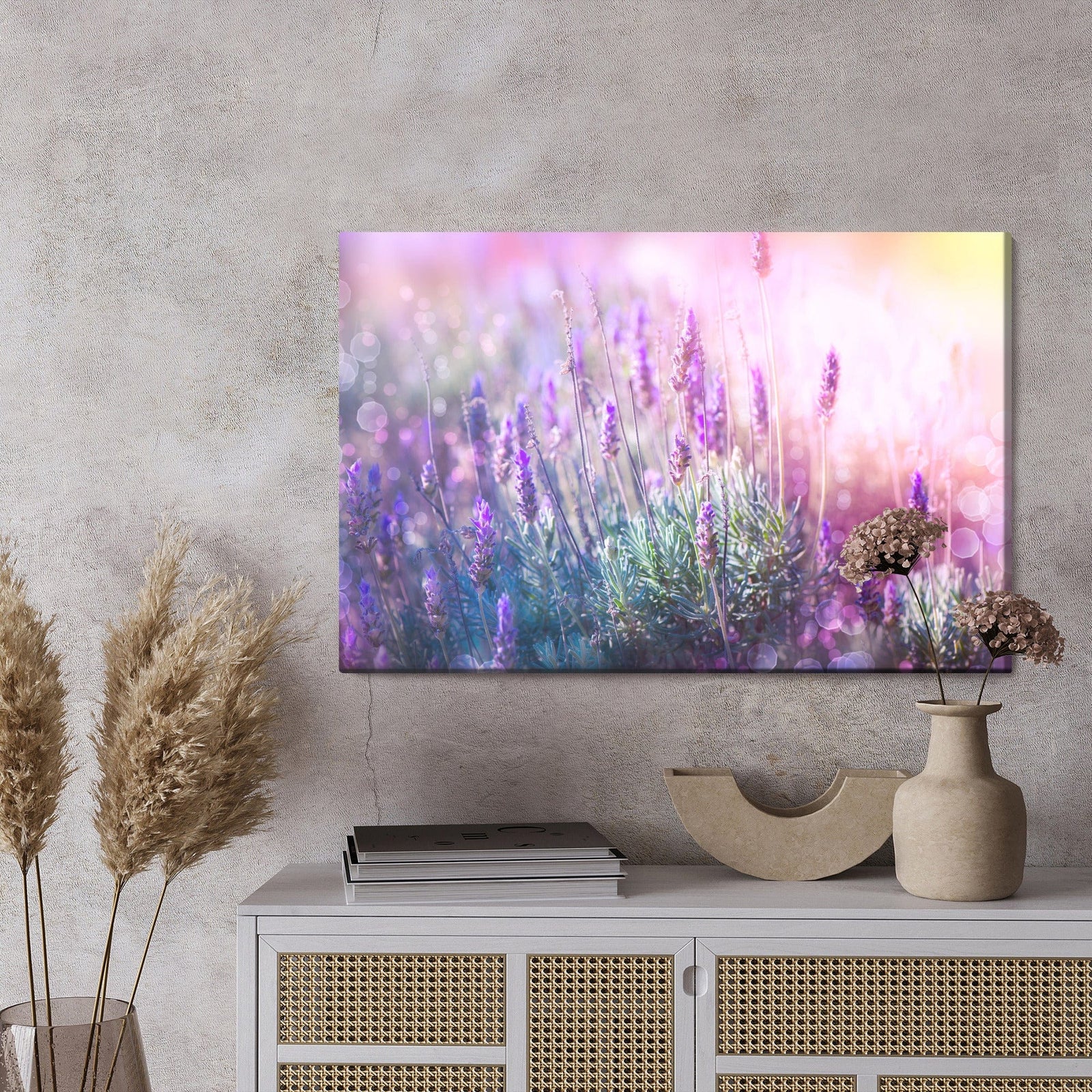 Kanva - Ziedoša lavanda 3D, N-1465 X-ART