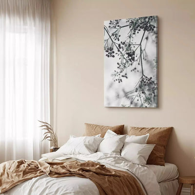 Canva - Flowering twigs (black and white version),(x 1), premium print G-ART