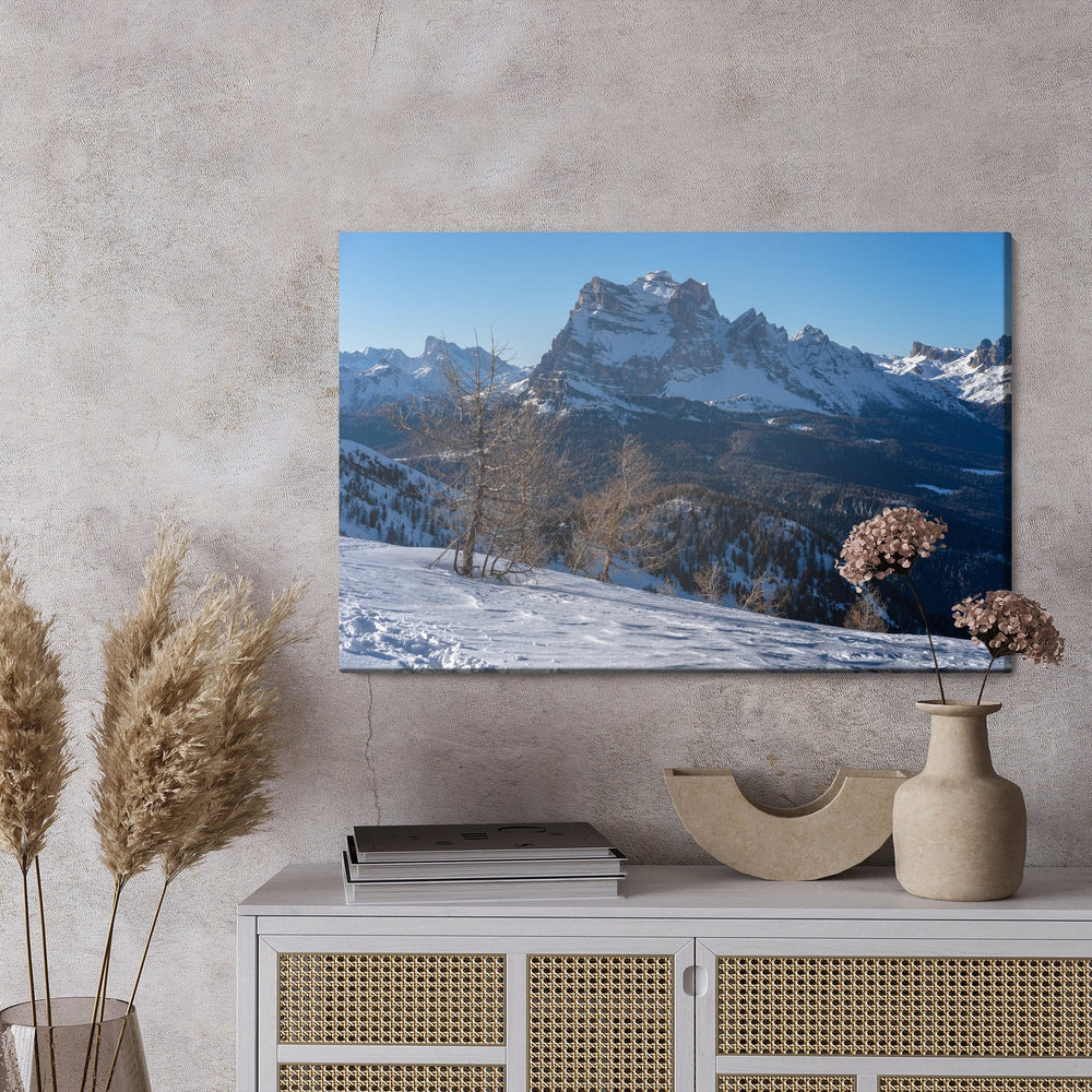 Kanva - Ziemas 3D kalnu ainava, N-1075 X-ART