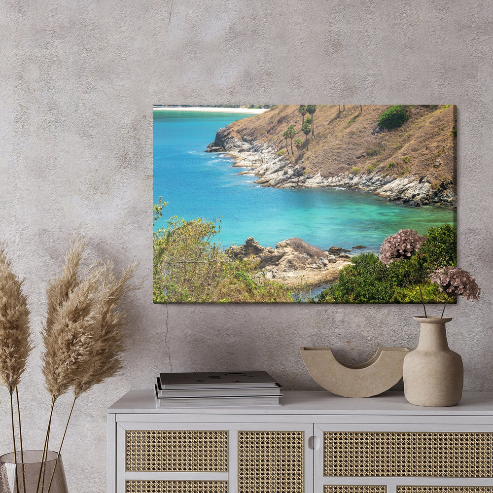 Kanva - Zilā jūra un krasta līnija, N-604 X-ART