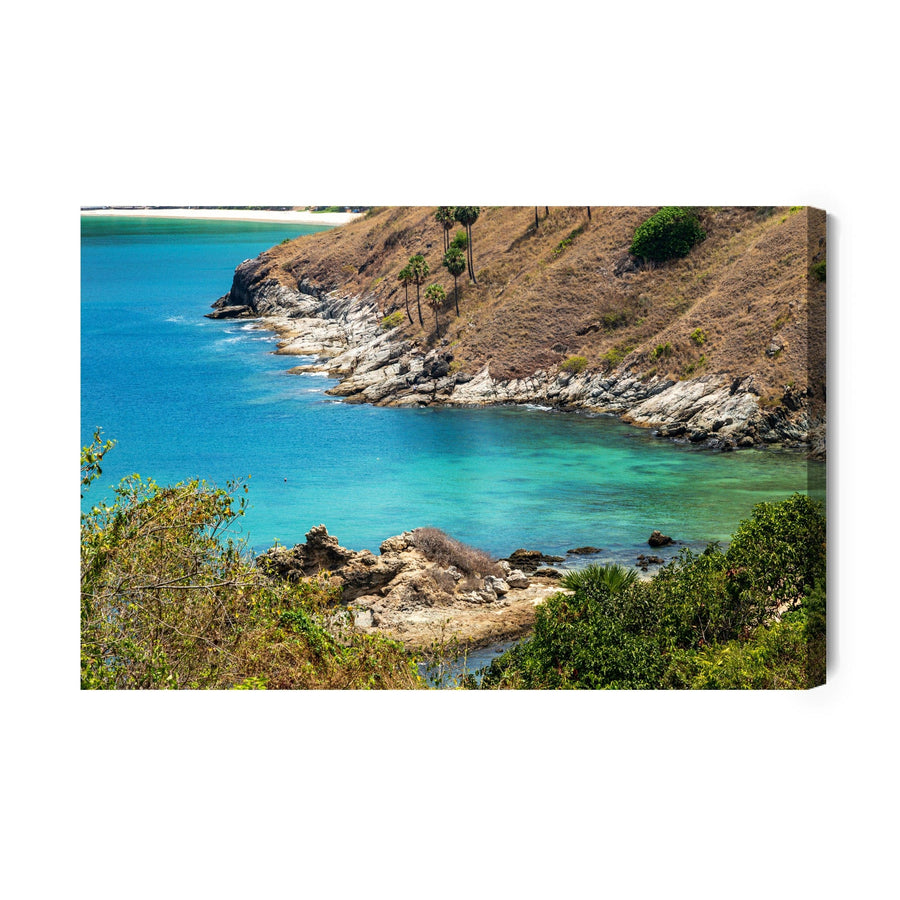 Kanva - Zilā jūra un krasta līnija, N-604 X-ART