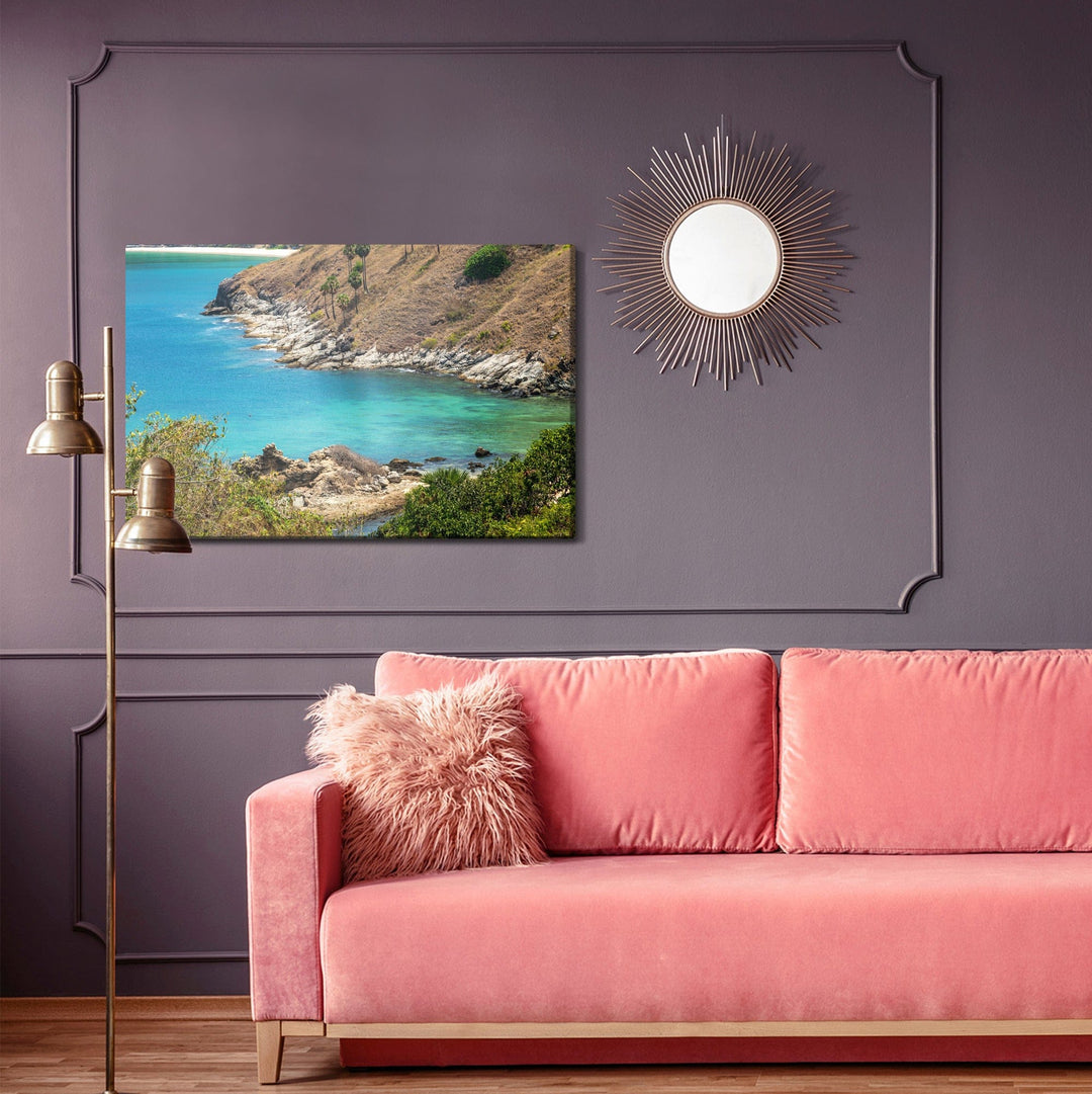 Kanva - Zilā jūra un krasta līnija, N-604 X-ART