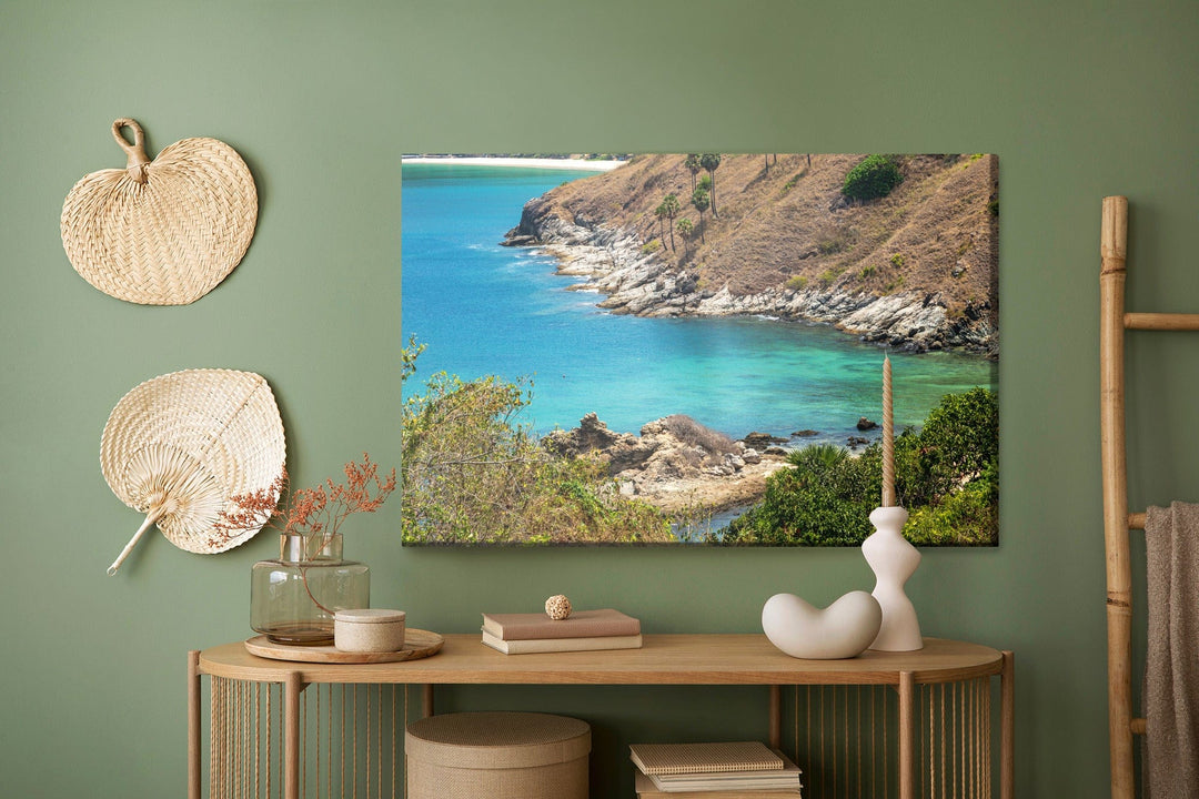 Kanva - Zilā jūra un krasta līnija, N-604 X-ART