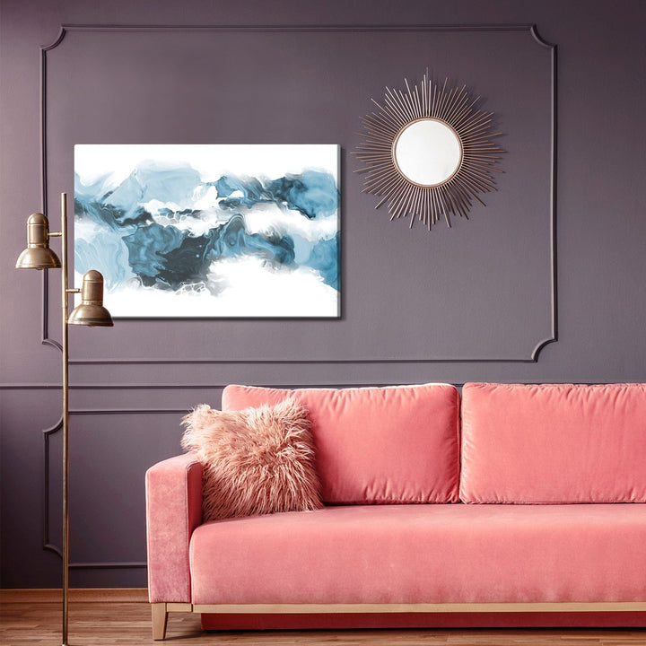 Kanva - Zils abstrakts vilnis, N-873 X-ART