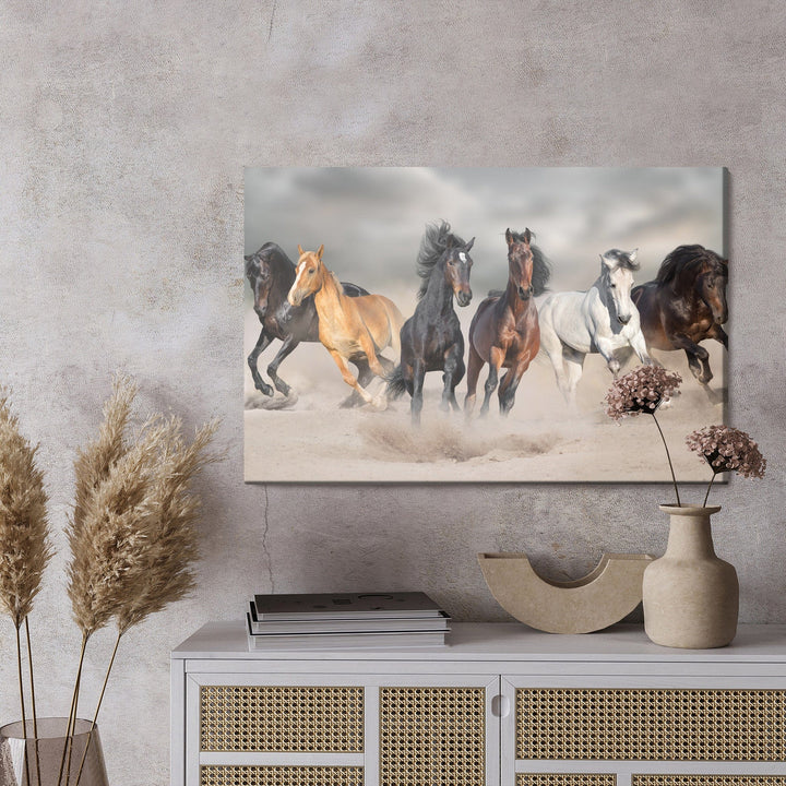 Kanva - Zirgi pie jūras, N-368 X-ART