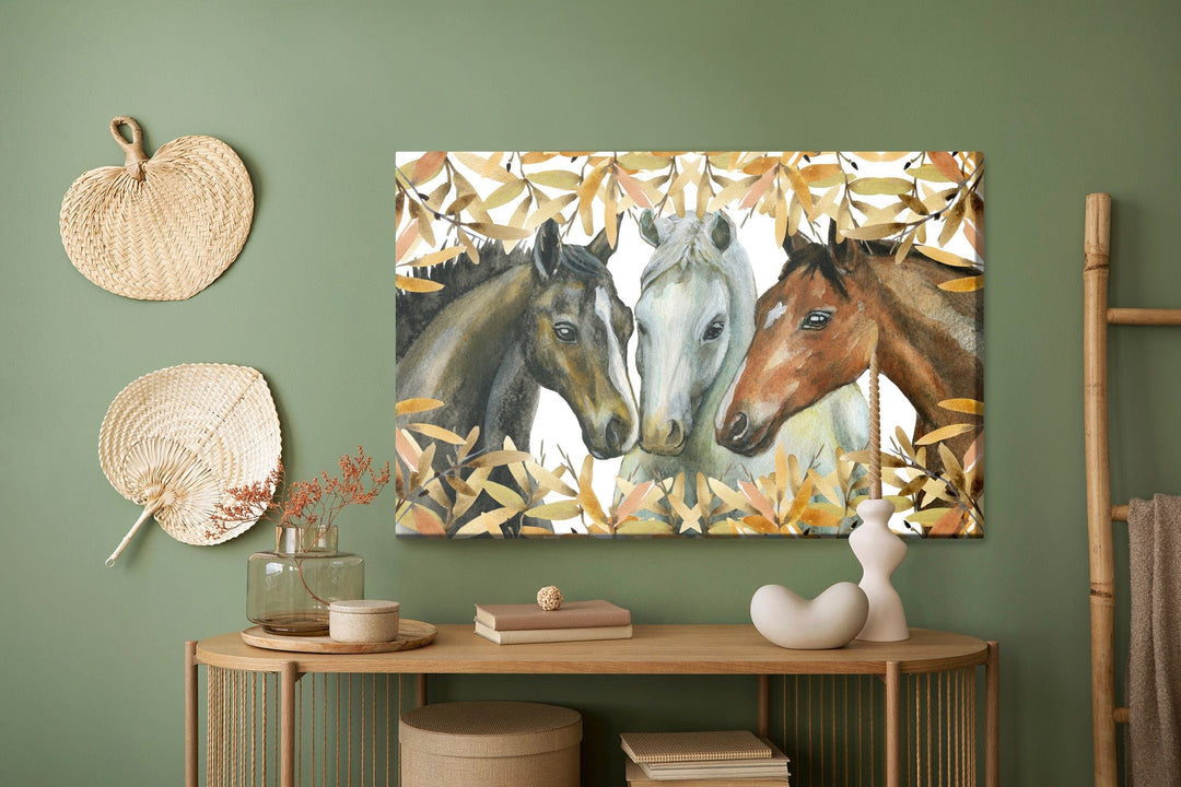 Kanva - Zirgi rudens lapās, N-403 X-ART