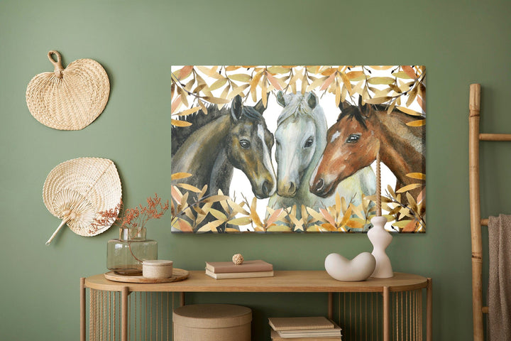 Kanva - Zirgi rudens lapās, N-403 X-ART