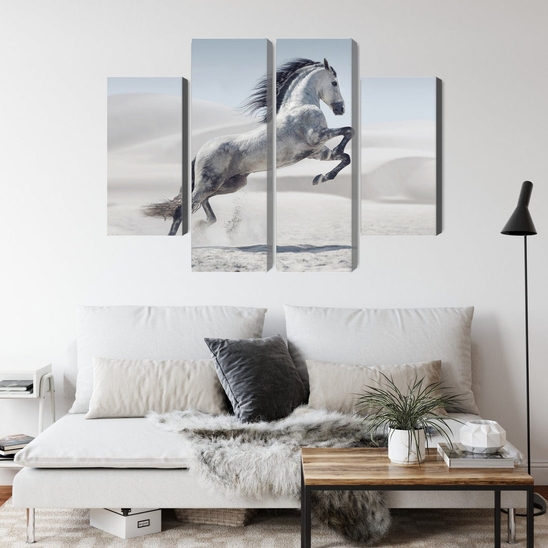 Kanva - Zirgs tuksnesī 3D, N-4606 X-ART