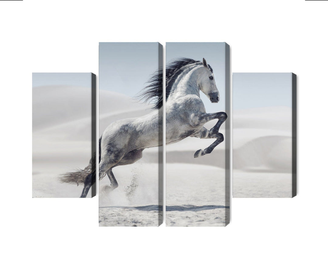 Kanva - Zirgs tuksnesī 3D, N-4606 X-ART