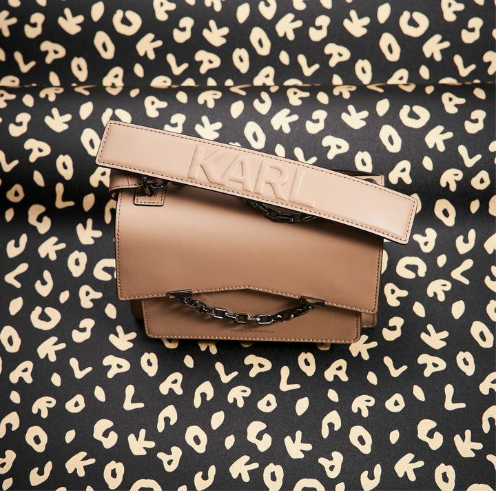 Karl LAGERFELD tapetes leoparda stilā, melns ar zeltu - 1343304 AS Creation