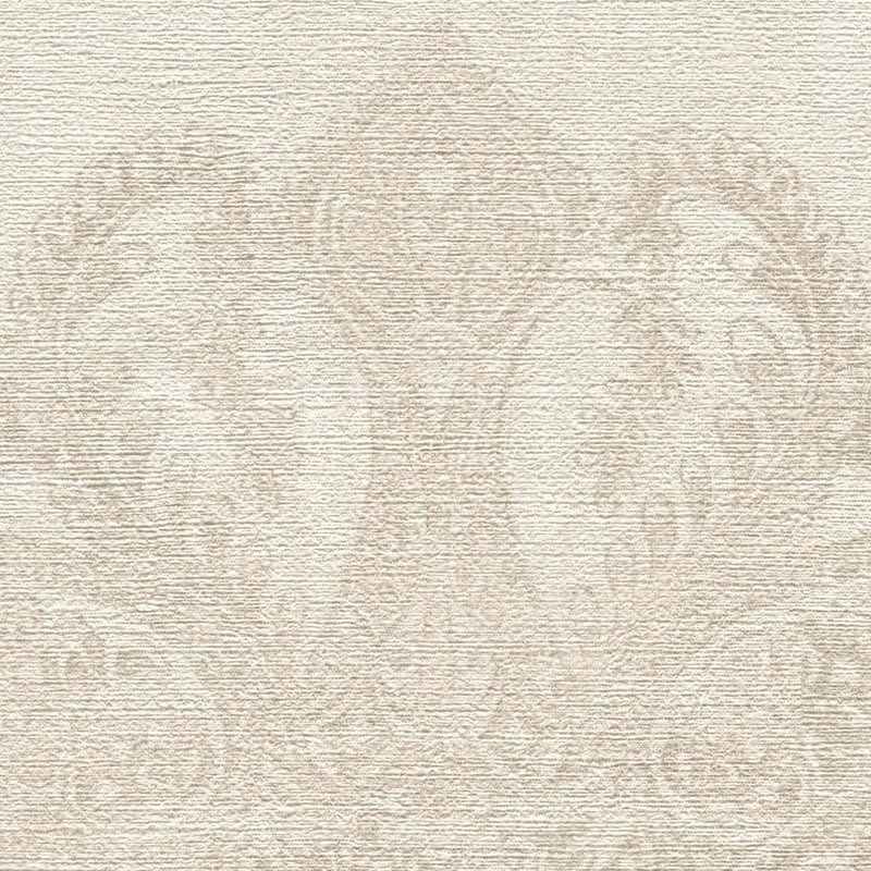 Classic Baroque wallpaper with ornaments in cream, 1374031 AS Creation