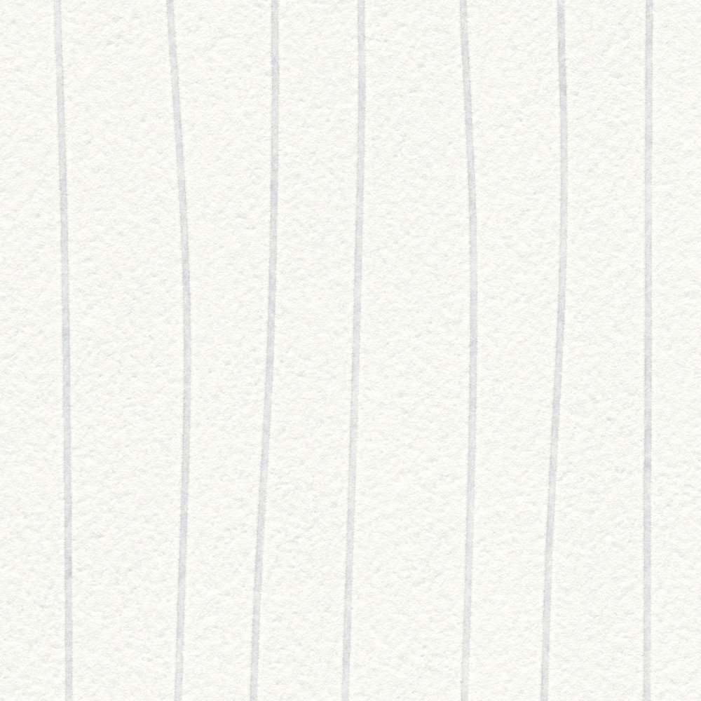 Krāsojamas tapetes ar vertikālam līnijam - baltas 320051 (1.06x25m) AS Creation