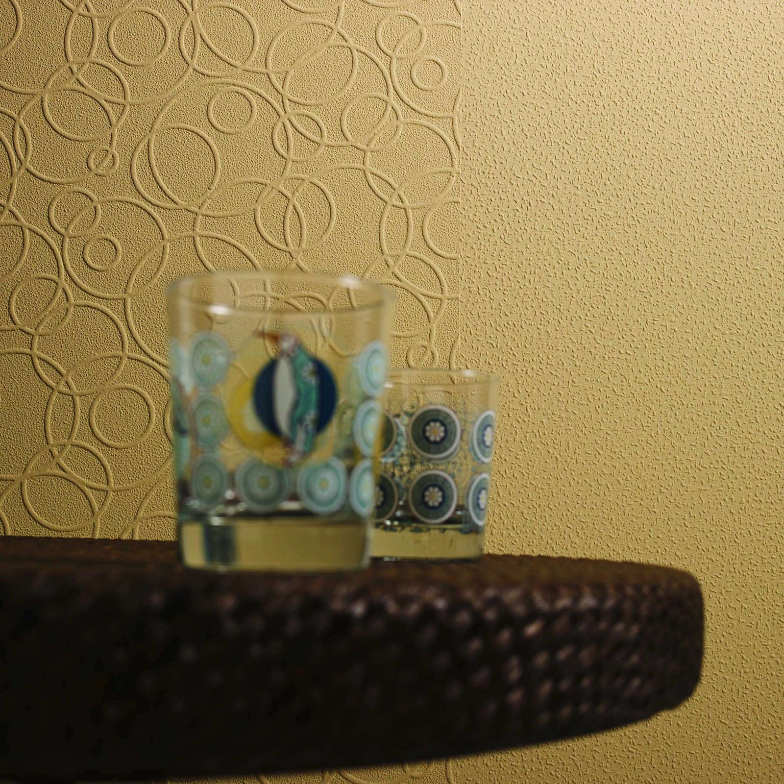 Teksturētas krāsojamas tapetes ar grafisku rakstu un 3D efektu, balts AS Creation