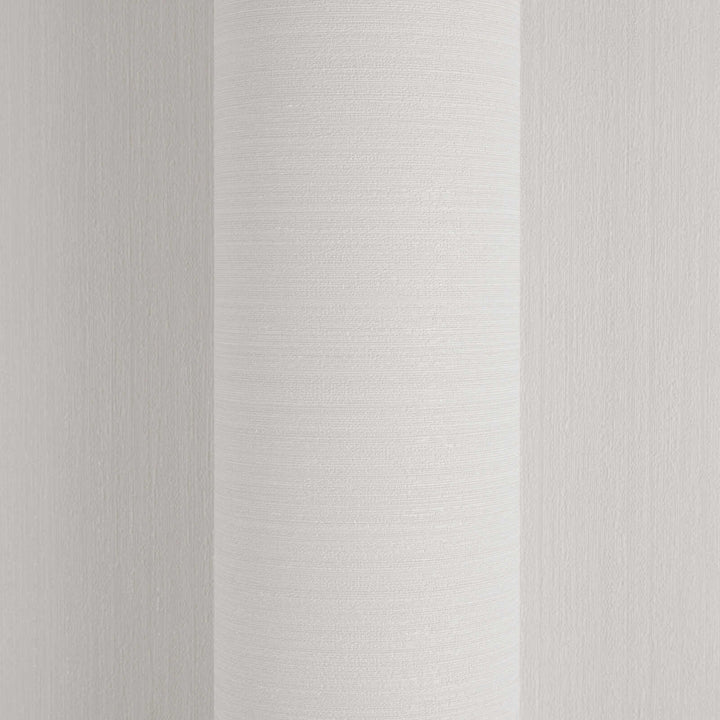 Cream-white wallpaper with a satin finish and a natural textured effect, 1350065