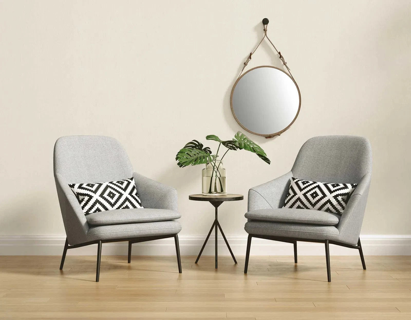 Krēmkrāsas tekstila stila tapetes elegantiem interjeriem – AS Creation 363782 AS Creation