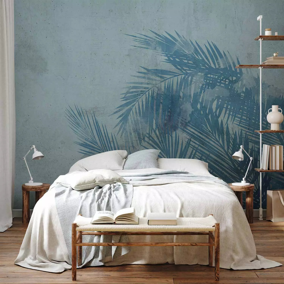 Wall Murals - palm leaves in the wind, 135934