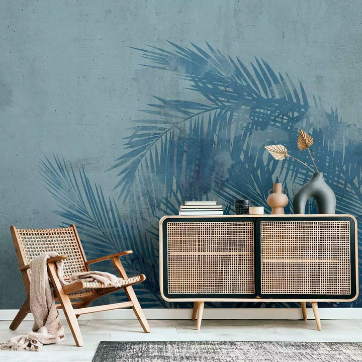 Wall Murals - palm leaves in the wind, 135934